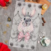Полотенце Этель Royal bunny 40х73 см, 100% хл 